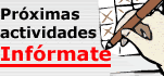 Próximas actividades